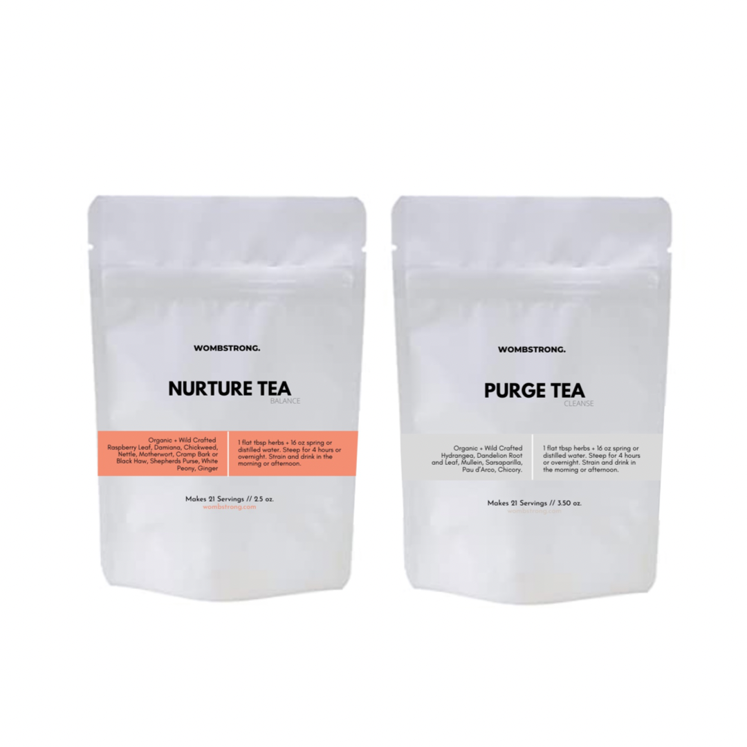 NURTURE + PURGE TEA COMBO